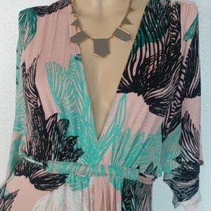 Rachel Pally caftan kimono sleeve Medium